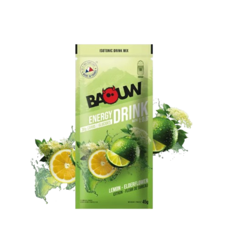 Boisson Isotonique Bio Citron Fleur de Sureau Baouw 45g
