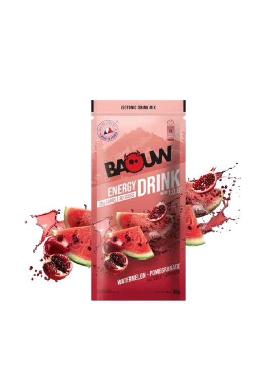 Boisson Isotonique Bio Pastèque Grenade Baouw 45g