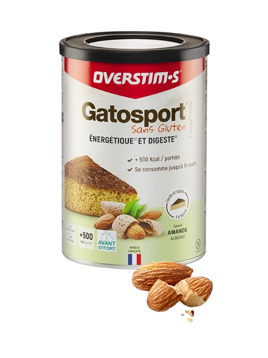 Gâteau Énergétique Gatosport Sans Gluten Amande Overstim's