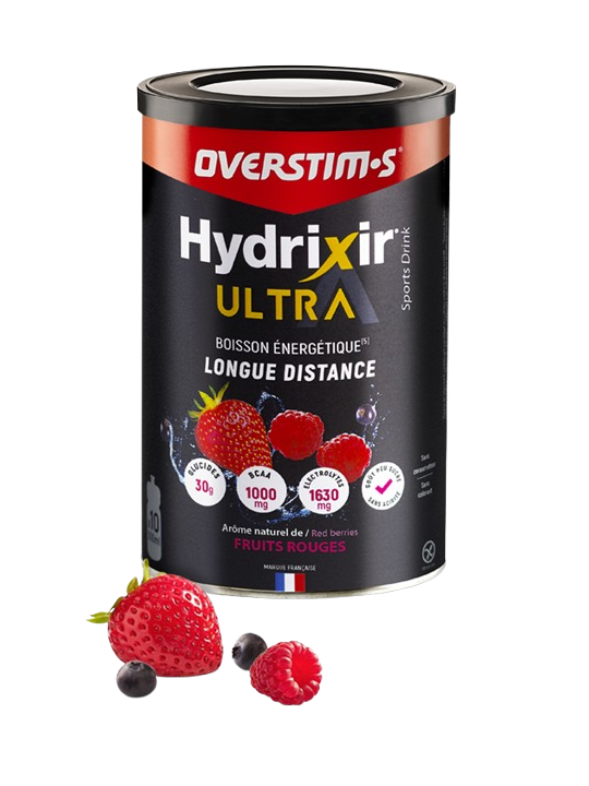 Boisson Isotonique Hydrixir Ultra Fruits Rouges Overstim's