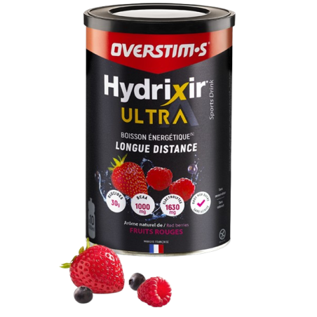 Boisson Isotonique Hydrixir Ultra Fruits Rouges Overstim's