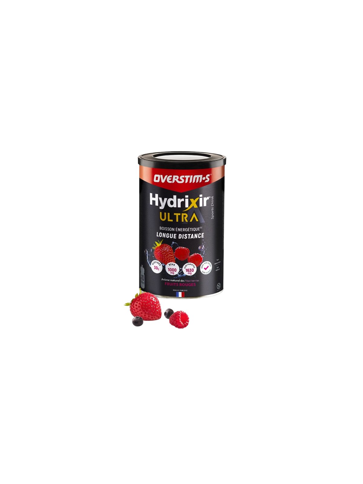 Boisson Isotonique Hydrixir Ultra Fruits Rouges Overstim's
