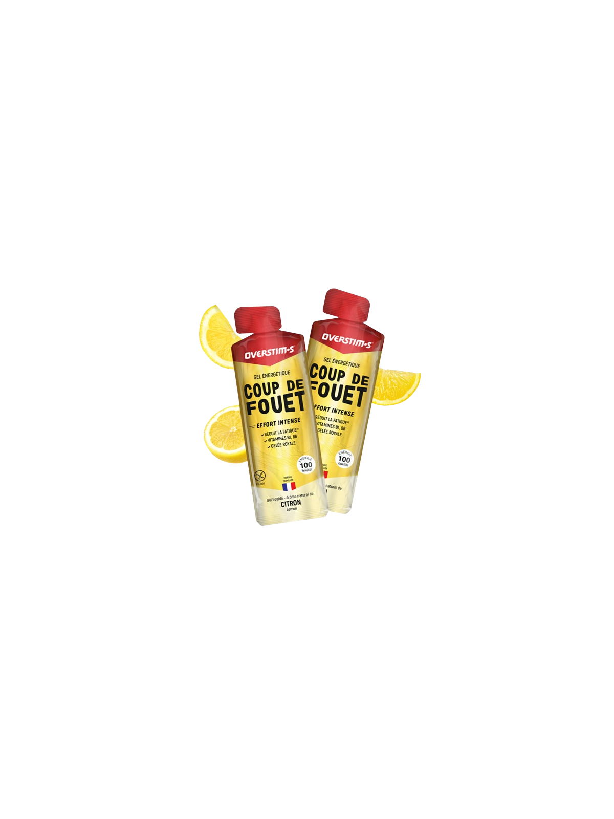 Gel Coup de Fouet Citron OVERSTIM's 34g