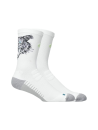  PERFORMANCE RUN SOCKS CREW BRILLIANT WHITE