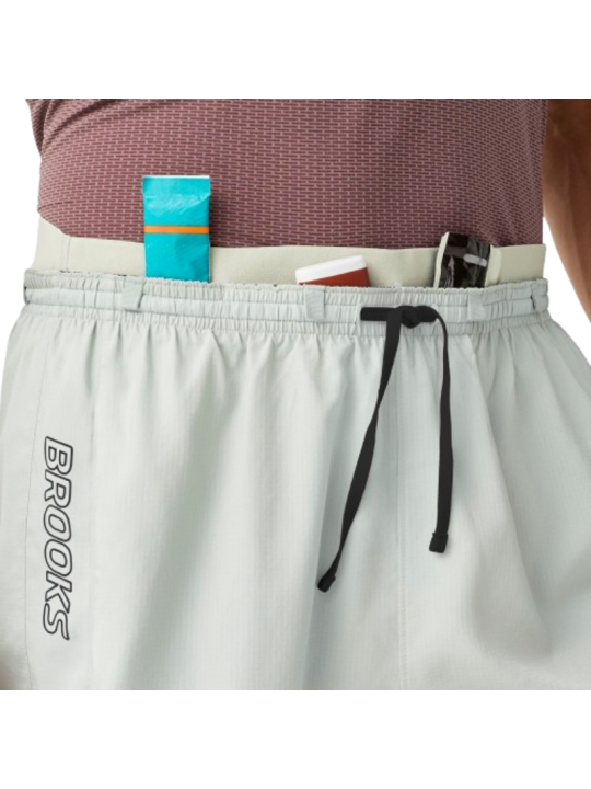 Short de Trail Brooks Cascadia Homme Bleu - 5 Pouces