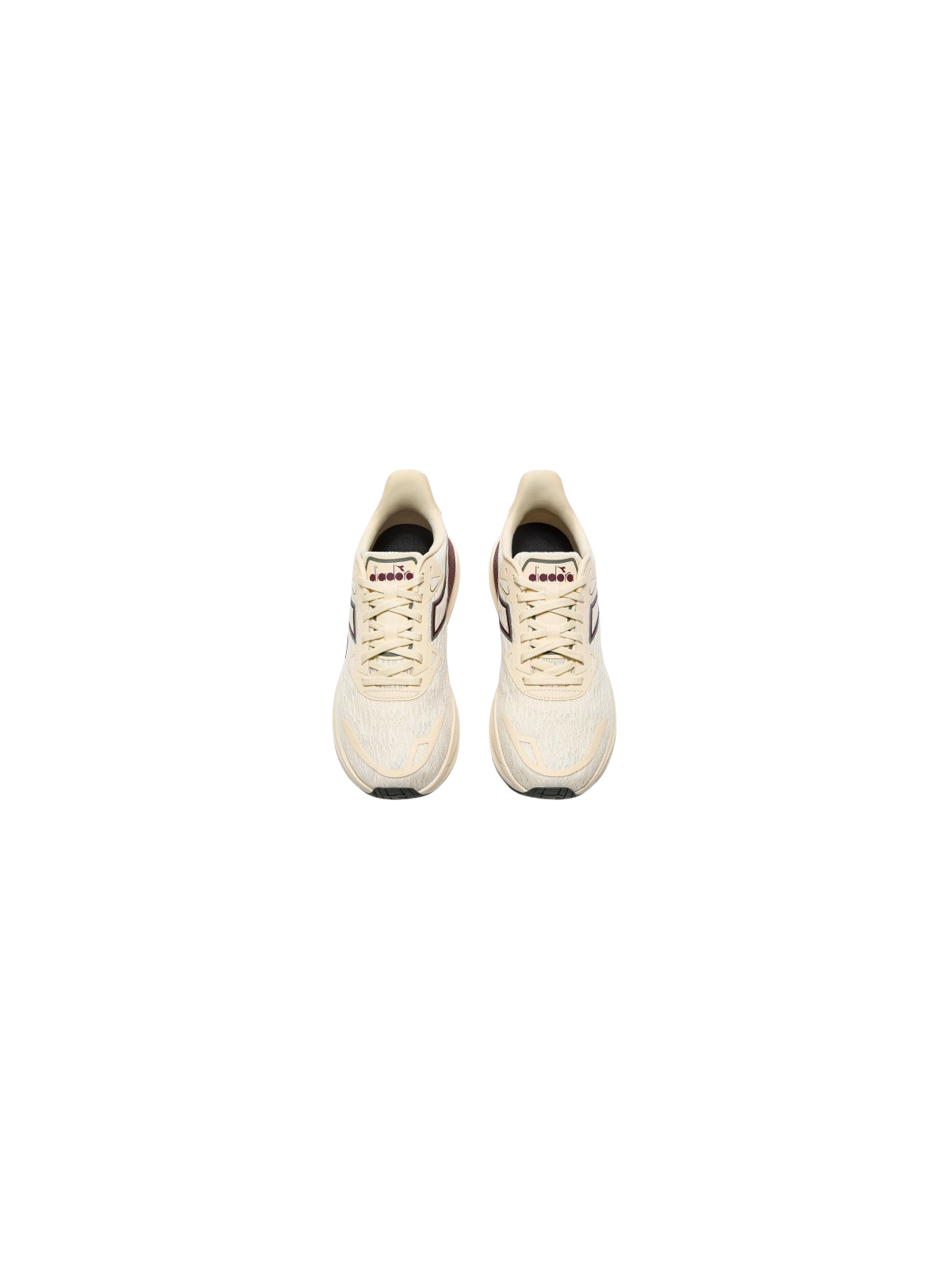 Diadora NUCLEO 2 W — Whisper White/Maroon | Réf. 101.181846-C0205