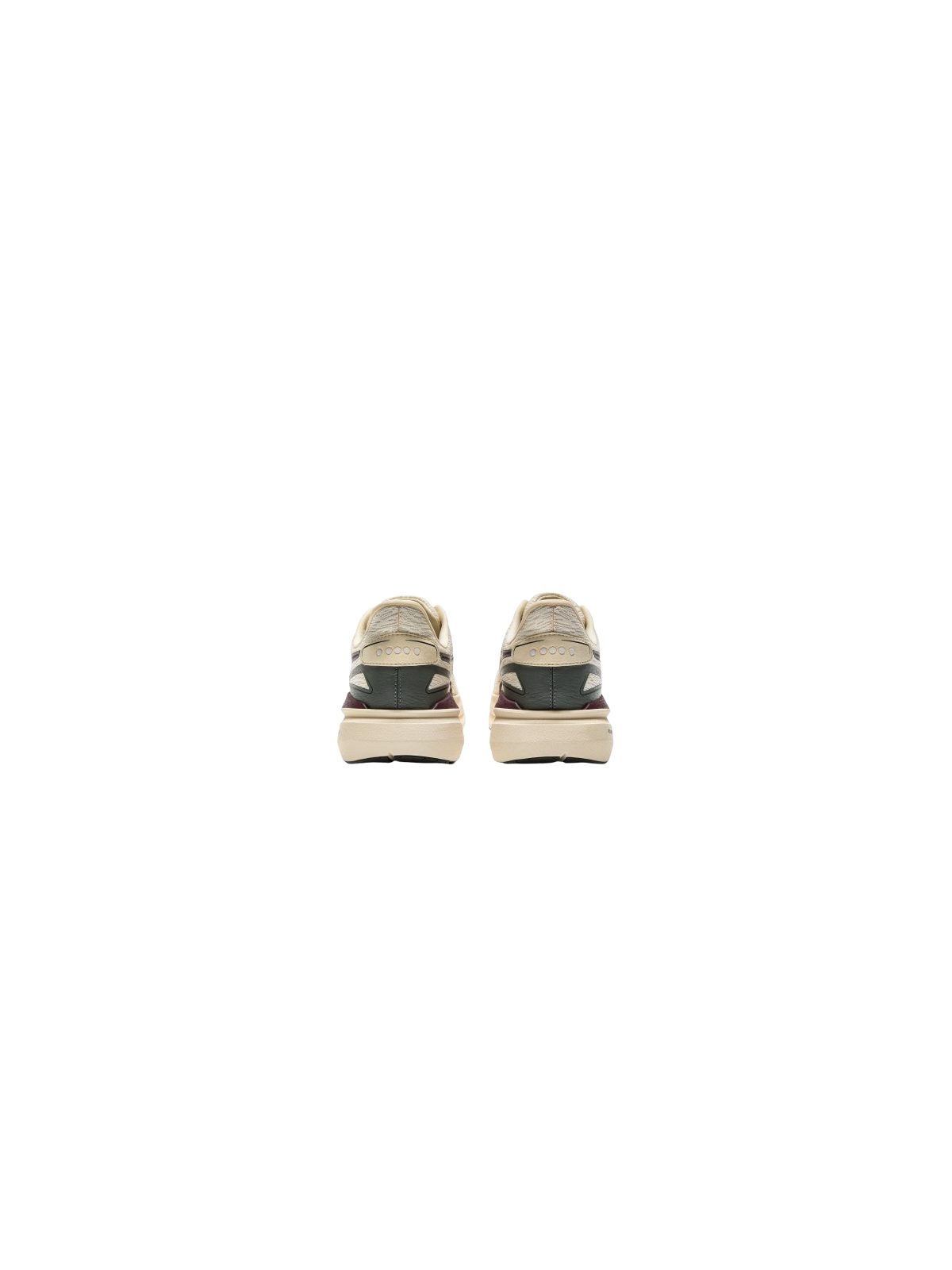 Diadora NUCLEO 2 W — Whisper White/Maroon | Réf. 101.181846-C0205