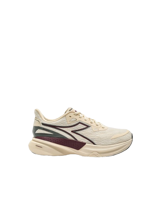 Diadora NUCLEO 2 W — Whisper White/Maroon | Réf. 101.181846-C0205