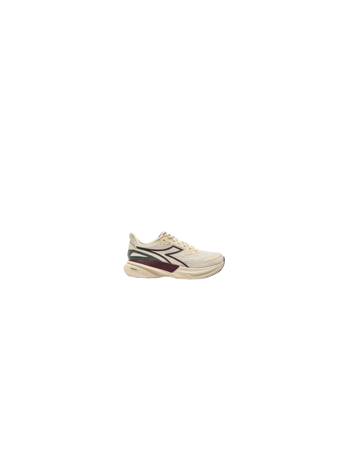 Diadora NUCLEO 2 W — Whisper White/Maroon | Réf. 101.181846-C0205