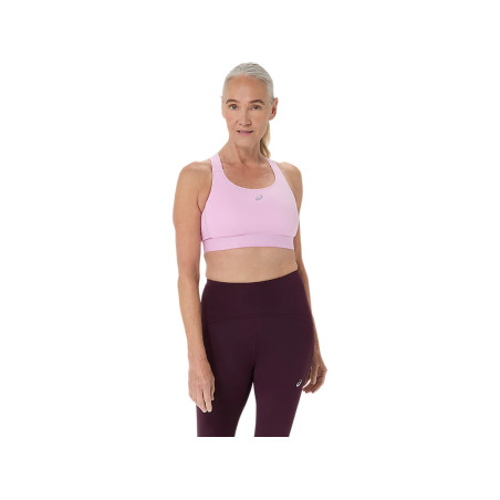 Brassière Asics Road Compression Bra Femme Hazy Lilac
