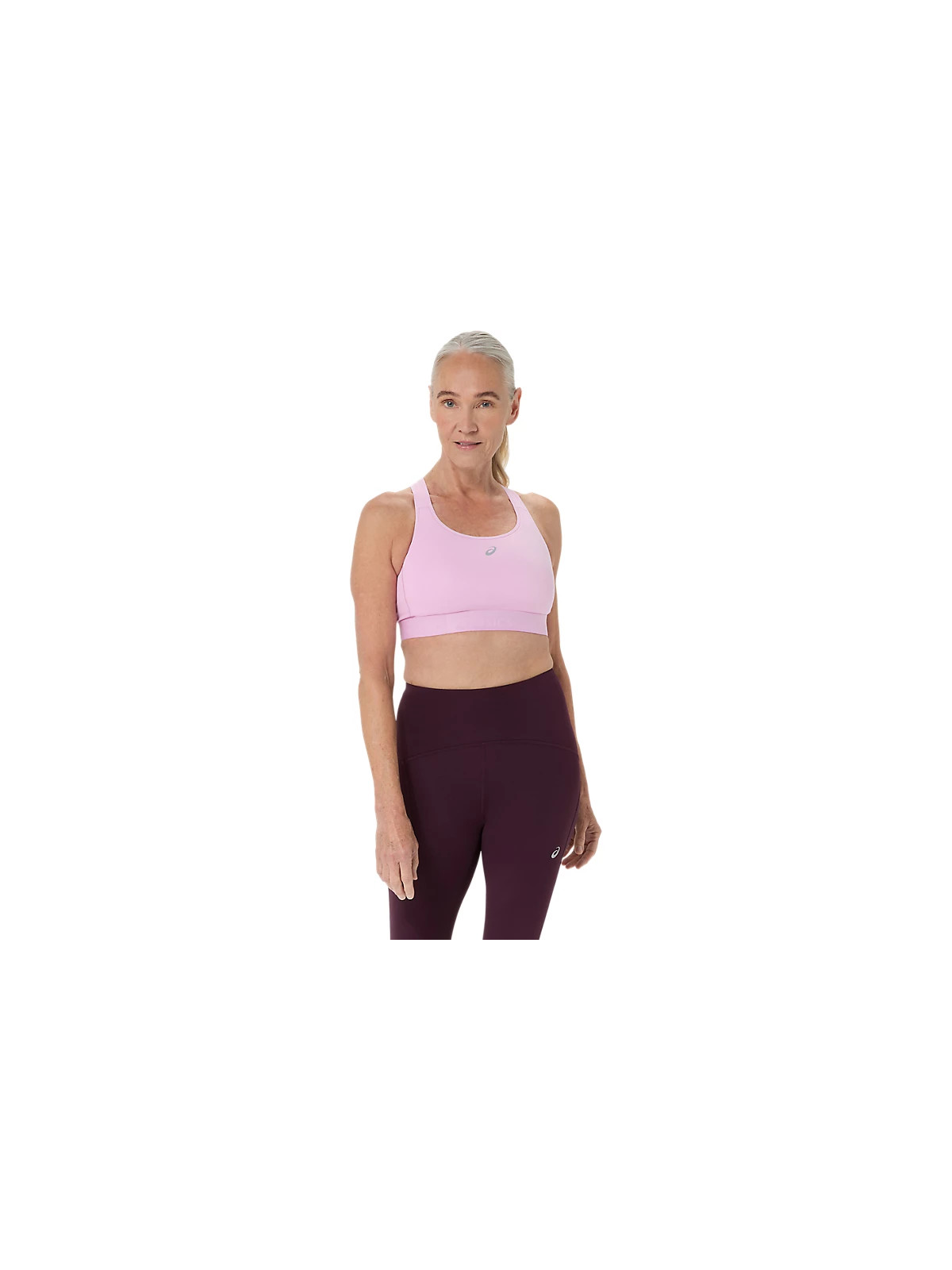 Brassière Asics Road Compression Bra Femme Hazy Lilac