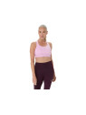 Brassière Asics Road Compression Bra Femme Hazy Lilac