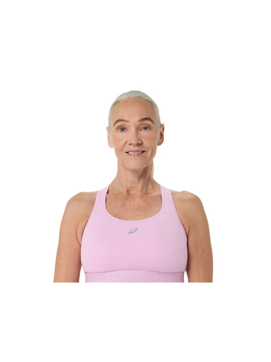 Brassière Asics Road Compression Bra Femme Hazy Lilac