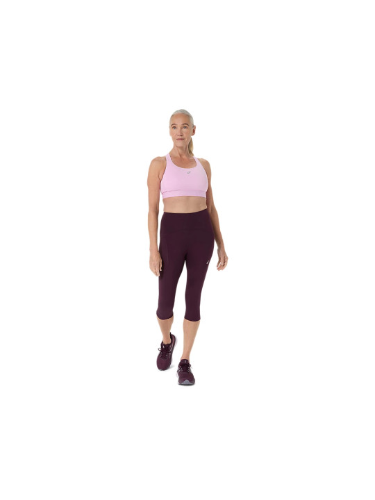 Brassière Asics Road Compression Bra Femme Hazy Lilac