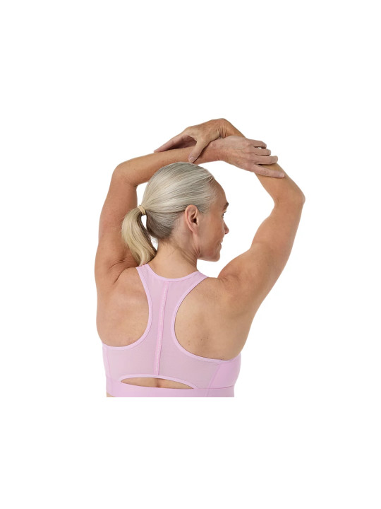 Brassière Asics Road Compression Bra Femme Hazy Lilac