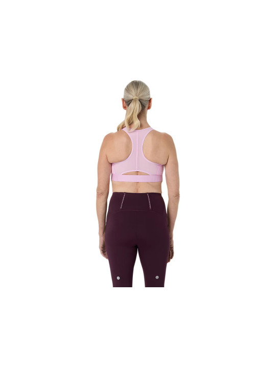 Brassière Asics Road Compression Bra Femme Hazy Lilac