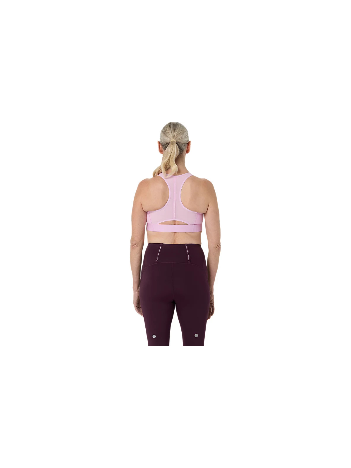 Brassière Asics Road Compression Bra Femme Hazy Lilac