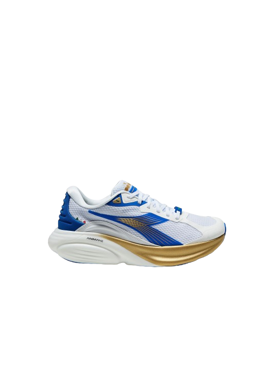 Diadora Atomo Star White Royal Blue Gold 101.181473-C0497