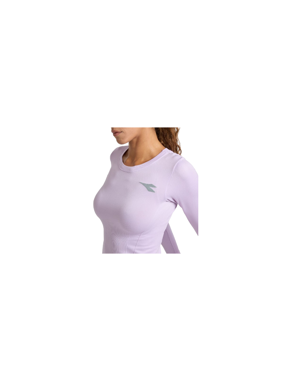 Diadora LS T-Shirt Stratouno Femme Violet Orchid 102.183170-55195