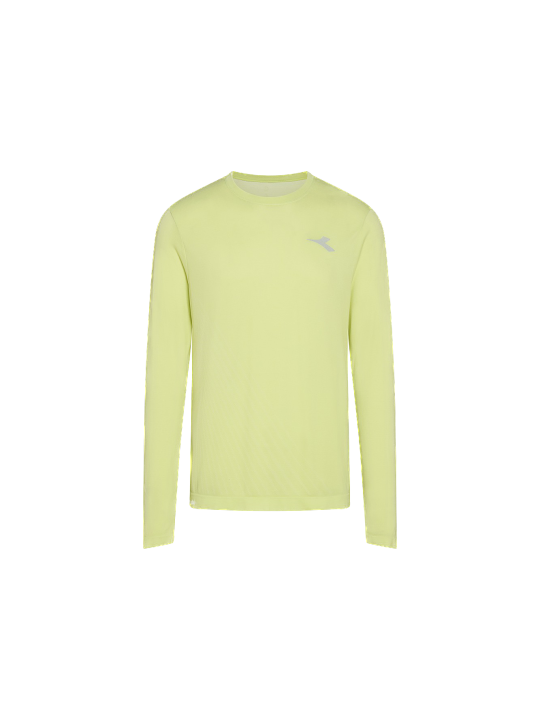 Diadora LS T-Shirt Stratouno Homme Wild Lime 102.183174-70316