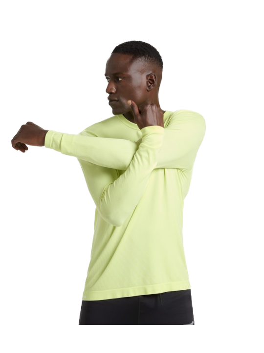 Diadora LS T-Shirt Stratouno Homme Wild Lime 102.183174-70316