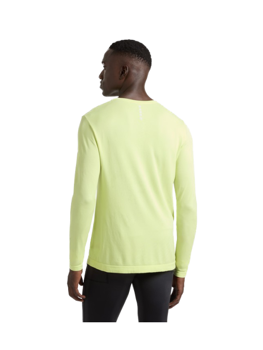 Diadora LS T-Shirt Stratouno Homme Wild Lime 102.183174-70316