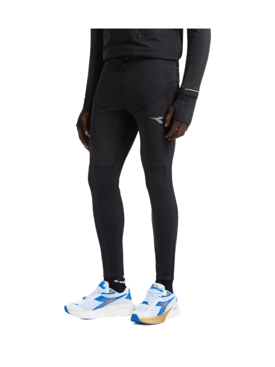 Collant Running Diadora Tights Winter Fibrazero Homme Black 102.183184-80013