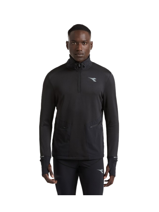 Polaire Running Diadora Warm Up Winter Fibrazero Homme Black 102.183182-80013