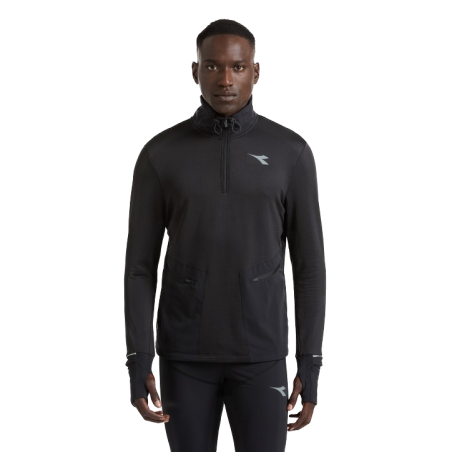 Polaire Running Diadora Warm Up Winter Fibrazero Homme Black 102.183182-80013
