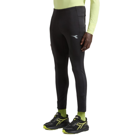 Collant Running Diadora Tights Run Crew Homme Black 102.183193-80013