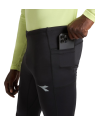 Collant Running Diadora Tights Run Crew Homme Black 102.183193-80013