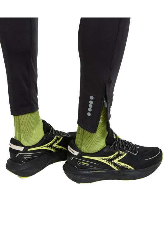 Collant Running Diadora Tights Run Crew Homme Black 102.183193-80013