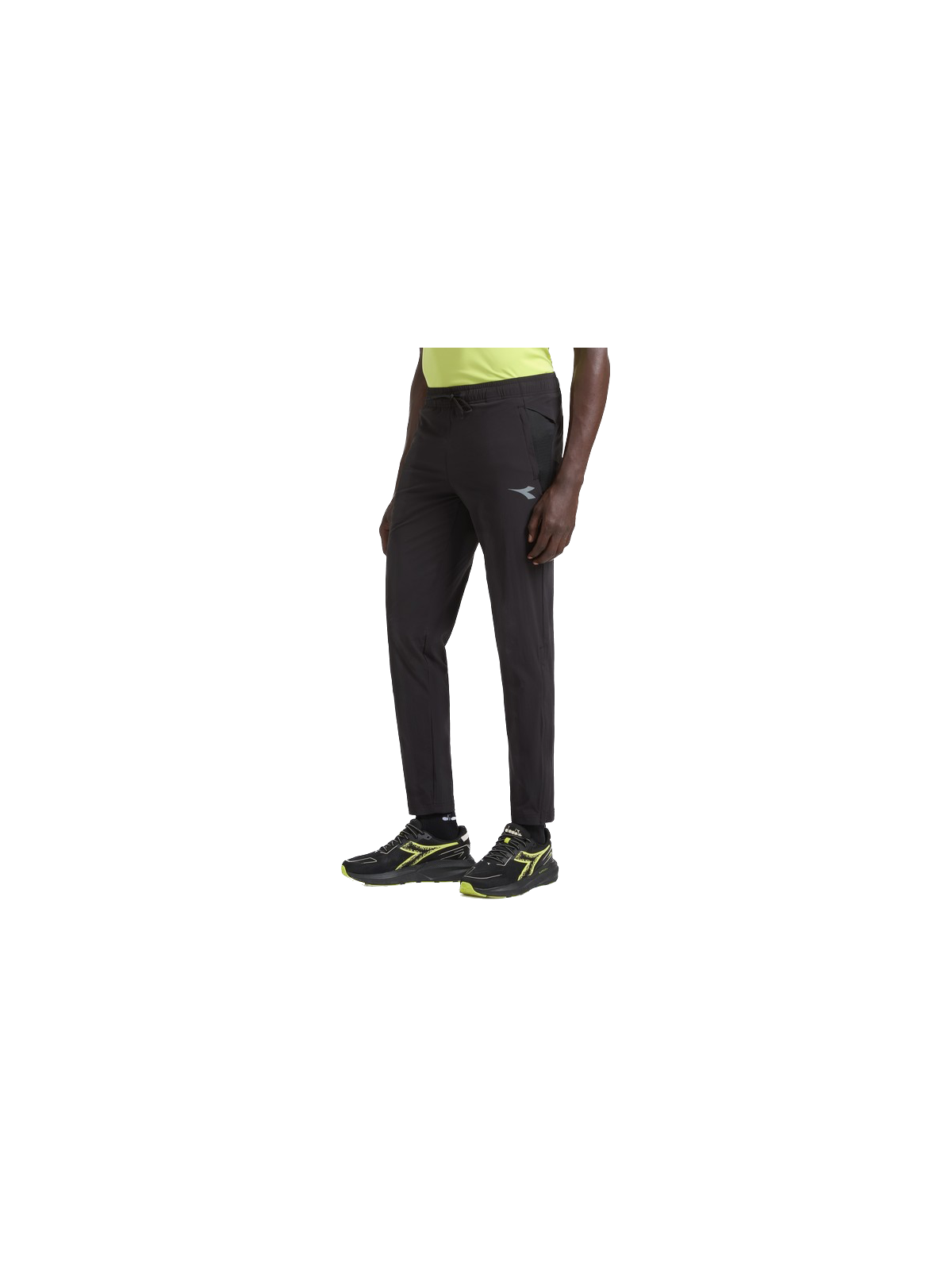 Pantalon Running Diadora Tech Pants Homme Black 102.183185-80013