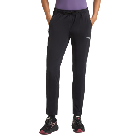 Pantalon Running Diadora Tech Pants Femme Black 102.183181-80013
