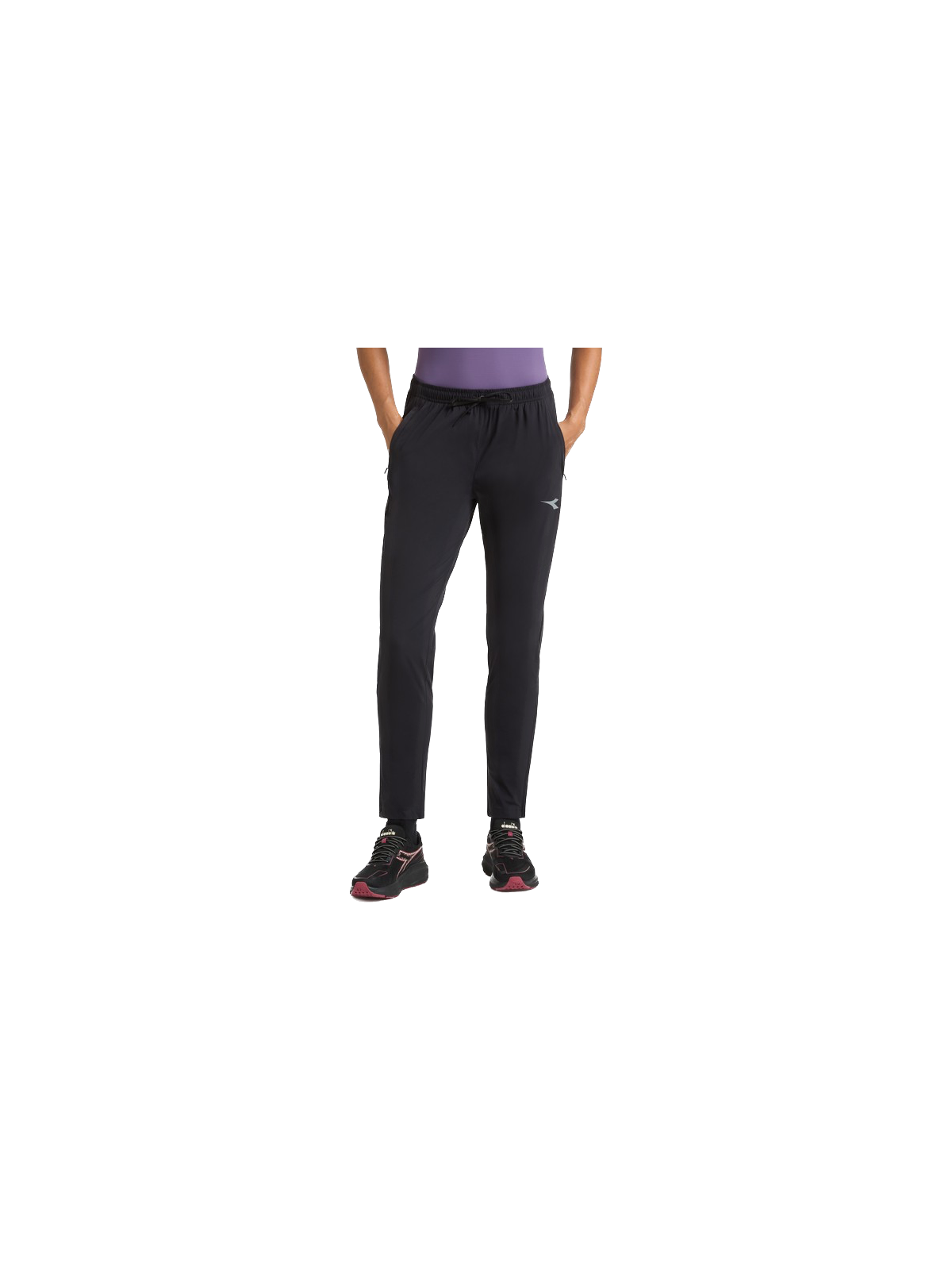Pantalon Running Diadora Tech Pants Femme Black 102.183181-80013