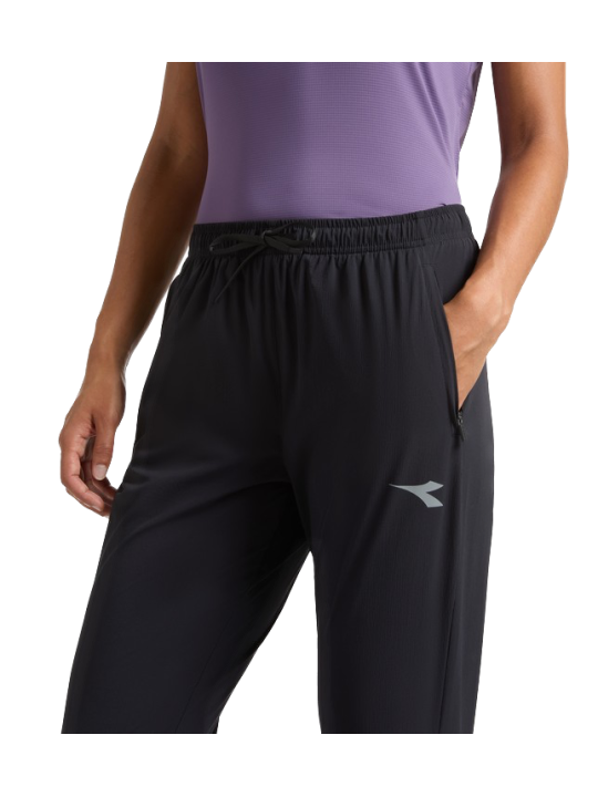 Pantalon Running Diadora Tech Pants Femme Black 102.183181-80013