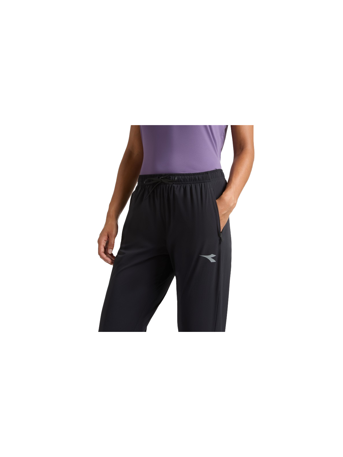 Pantalon Running Diadora Tech Pants Femme Black 102.183181-80013