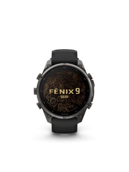Garmin fēnix 9 Pro inReach 47mm Titane Carbon Gray | Montre GPS