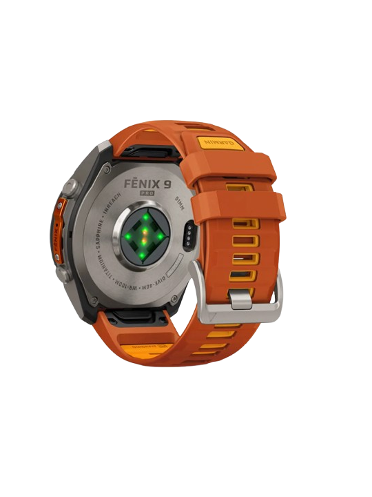 Garmin Fēnix 9 Pro inReach 47mm Titane Ocre Orange 010-04336-01