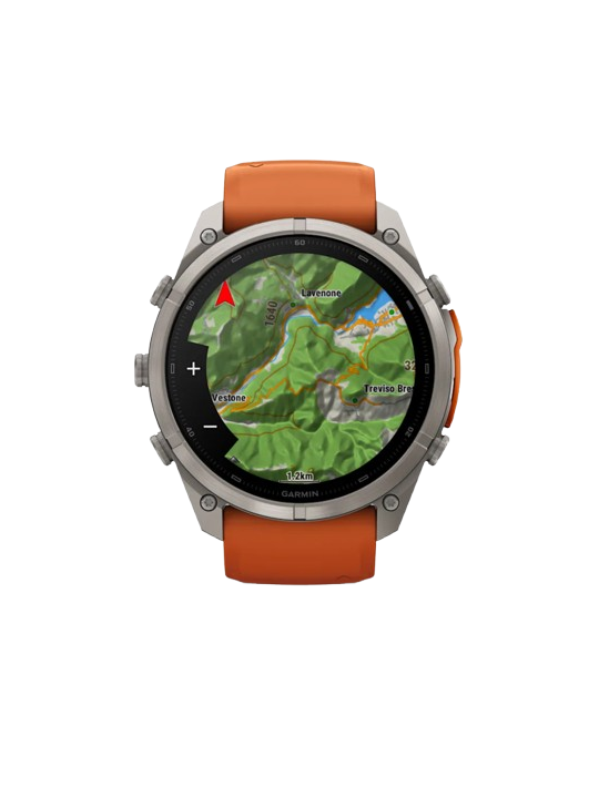 Garmin Fēnix 9 Pro inReach 47mm Titane Ocre Orange 010-04336-01