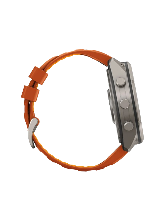 Garmin Fēnix 9 Pro inReach 47mm Titane Ocre Orange 010-04336-01