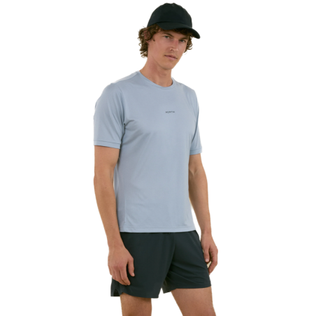 T-Shirt Running Aerth Silky Flow Unisexe Wind Blue AEU263SFT-WB