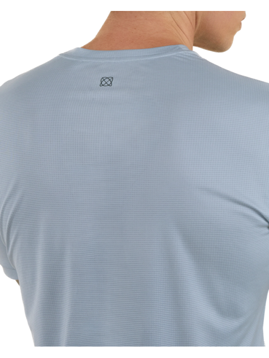 T-Shirt Running Aerth Silky Flow Unisexe Wind Blue AEU263SFT-WB