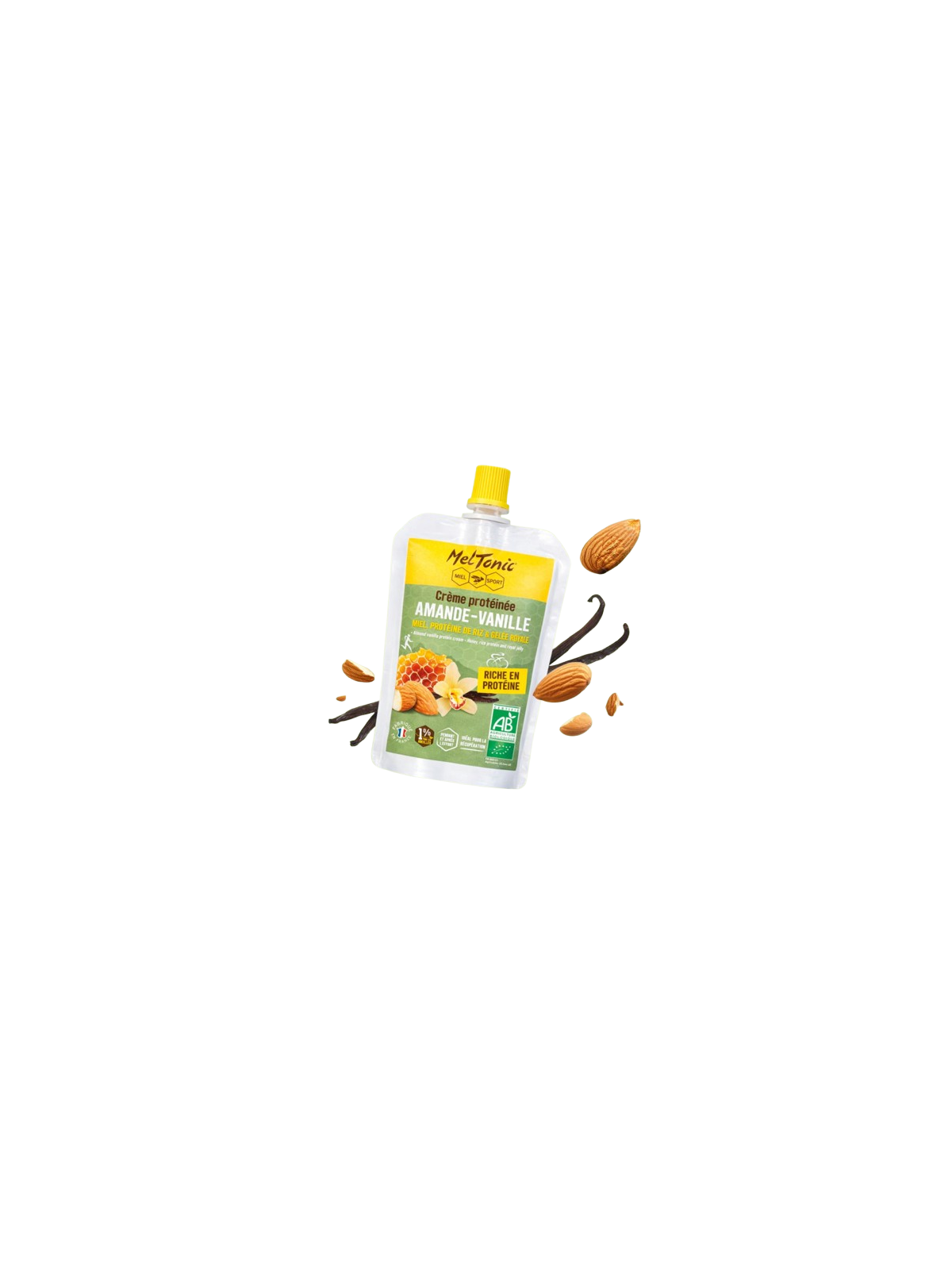 Crème Protéinée Bio Amande Vanille Meltonic 90g 89811