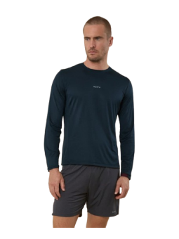 T-Shirt Running Manches Longues Aerth Silky Flow Dark Race AEU263SFLS-DR