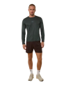 T-Shirt Running Manches Longues Aerth Silky Flow Space Charcoal AEU263SFLS-SC