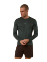 T-Shirt Running Manches Longues Aerth Silky Flow Space Charcoal AEU263SFLS-SC