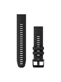 Bracelet Garmin QuickFit 22 mm Silicone Noir Réf 010-13280-00