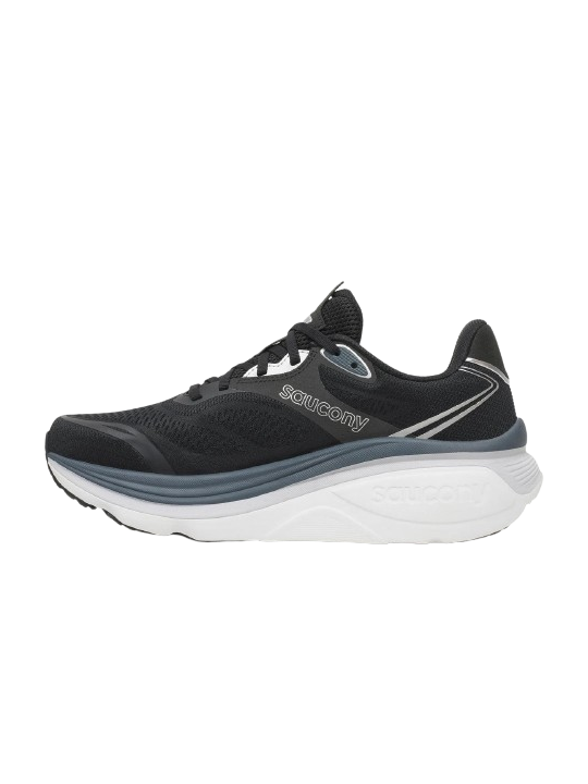 Saucony Hurricane 26 Homme Black Silver Réf 101098-1008