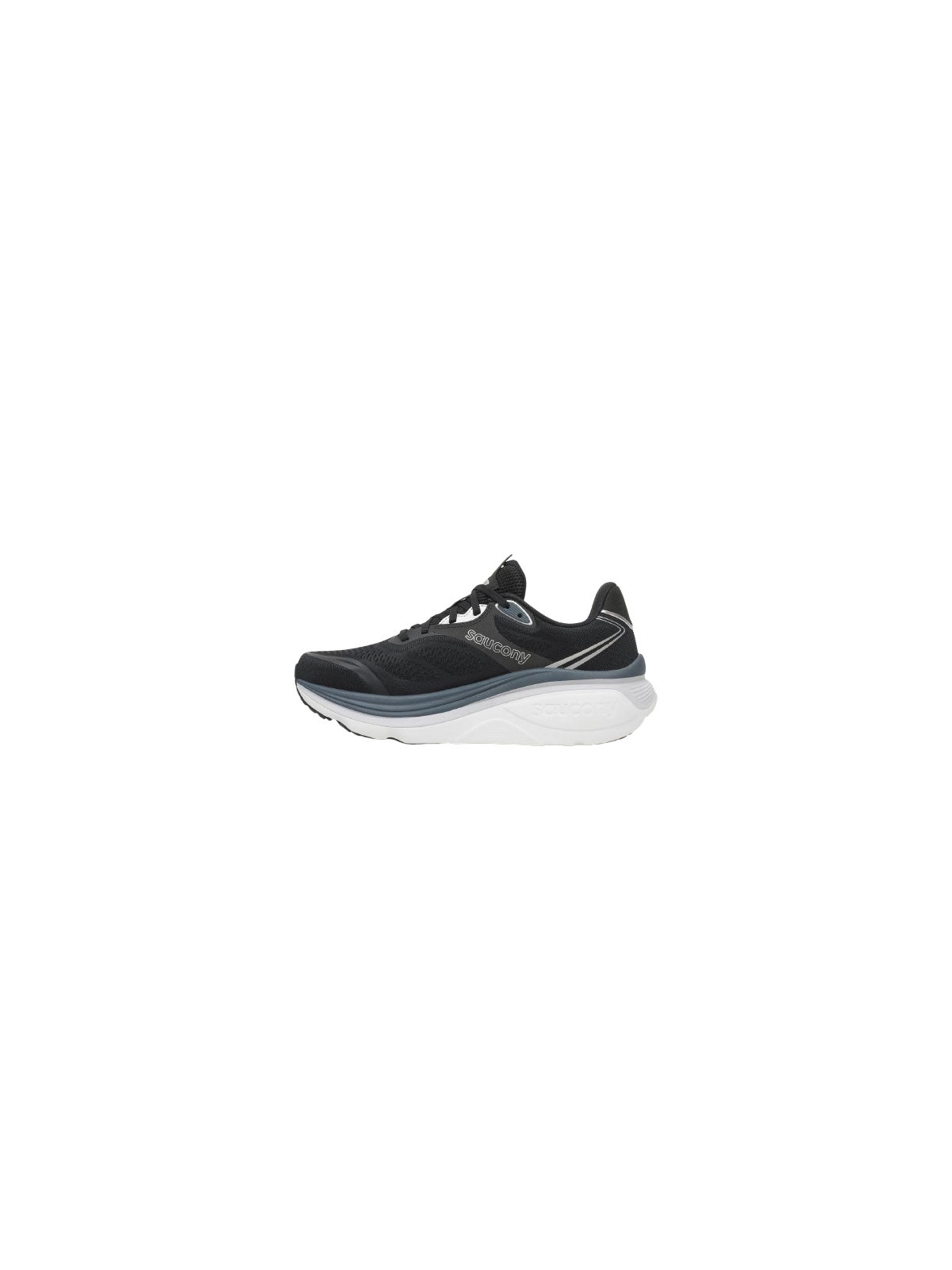 Saucony Hurricane 26 Homme Black Silver Réf 101098-1008